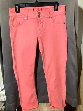 Elle Coral Pink Skinny Jeans